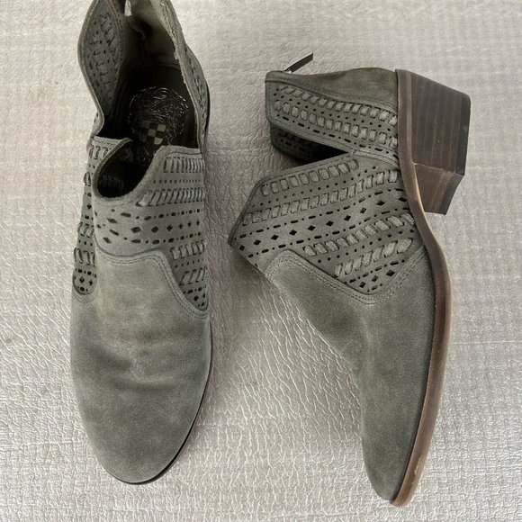 Vince Camuto Gray Ankle Boots - Picture 3 of 8